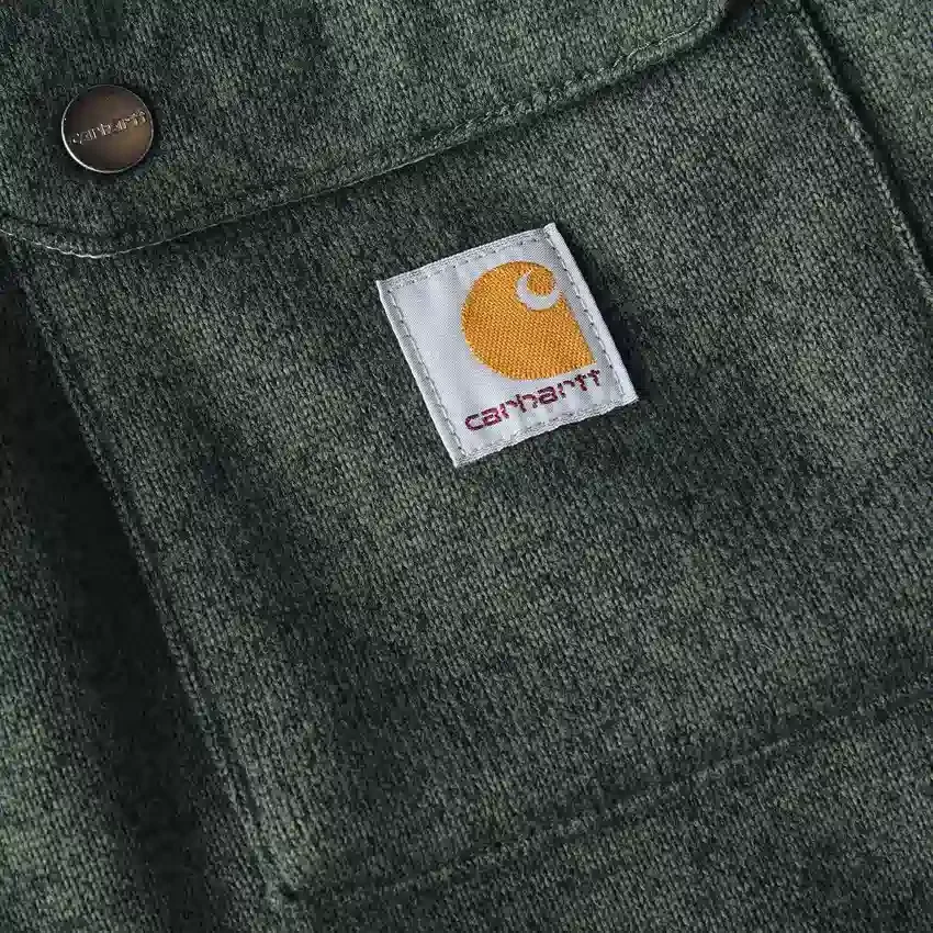 Herren-Fleece-Pullover mit Viertelreissverschluss in Relaxed Fit