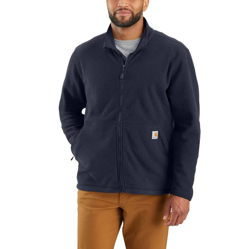 Herren-Fleecejacke «Edmonton» mit durchgehendem Reissverschluss