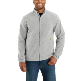 Herren-Fleecejacke «Edmonton» mit durchgehendem Reissverschluss