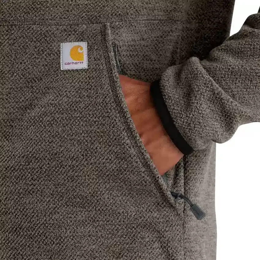 Herren-Fleecejacke «Edmonton» mit durchgehendem Reissverschluss