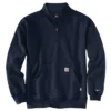 Herren-FR-Force-Marquette-Sweatshirt mit Viertelreissverschluss – flammhemmende Sweatshirts