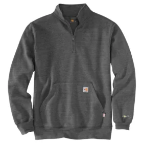 Herren-FR-Force-Marquette-Sweatshirt mit Viertelreissverschluss – flammhemmende Sweatshirts