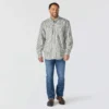 Herren-FR Force Sun Defender™ Langarm-Karo-Hemd – Sonnenschutz-Hemden