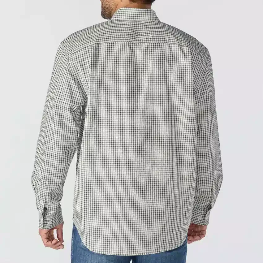 Herren-FR Force Sun Defender™ Langarm-Karo-Hemd – Sonnenschutz-Hemden