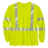 Herren-FR-High-Visibility-Force-Hemd mit lockerer Passform, langen Armlingen und Klasse 3