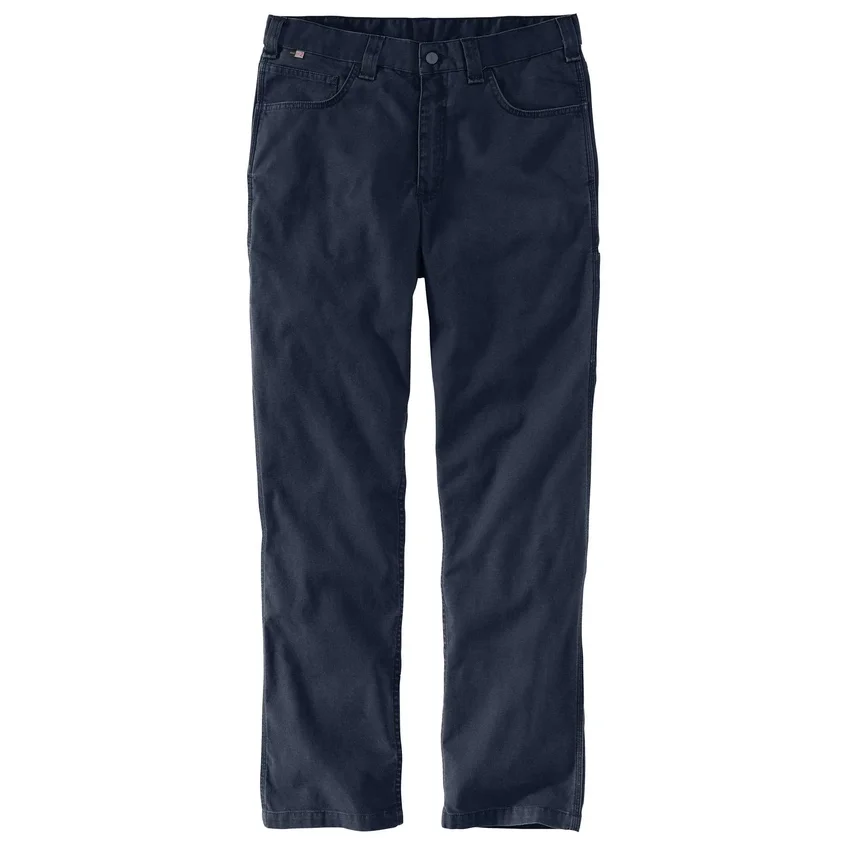 Herren-Fr-Hose «Rigby» mit lockerer Passform und geradem Bein – flammhemmende Hose