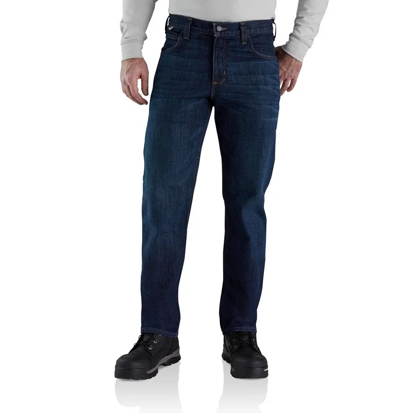 Herren-FR-Jeans mit schmalem, geradem Bein und Rugged Flex™ – flammhemmende Jeans