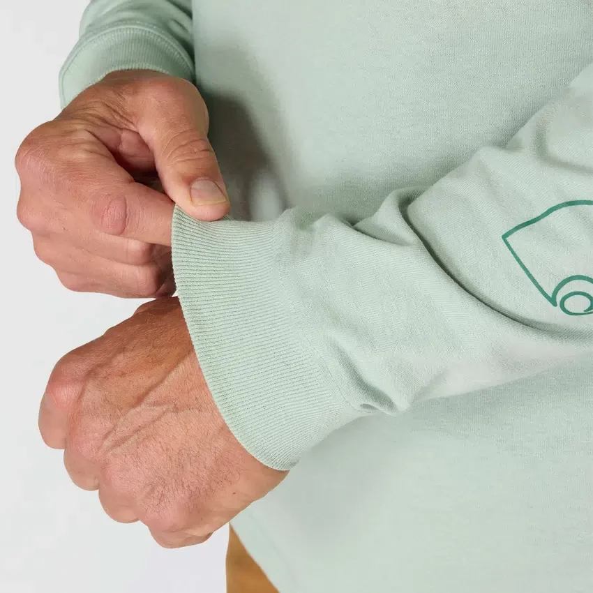 Herren-Hemd «Dearborn» – lockere Passform, schweres Material, mit Armlingen, langärmelig, mit Logo