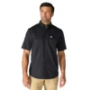 Herren-Hemd «Force Sun Defender™» aus Chambray, lockere Passform, mit kurzen Armlingen – Sonnenschutz-Hemden
