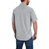 Herren-Hemd «Force Sun Defender™» aus Chambray, lockere Passform, mit kurzen Armlingen – Sonnenschutz-Hemden