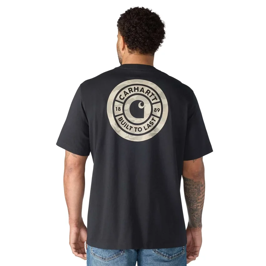 Herren-Hemd «Irvine» in Relaxed Fit mit Camo-Grafik