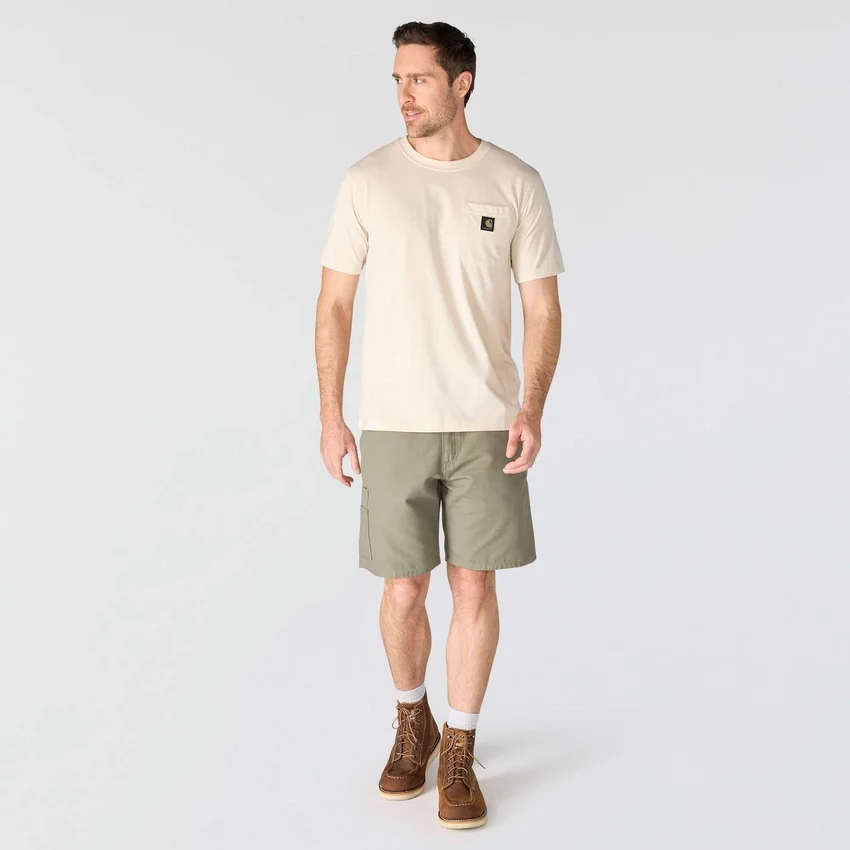 Herren-Hemd «Irvine» in Relaxed Fit mit Camo-Grafik