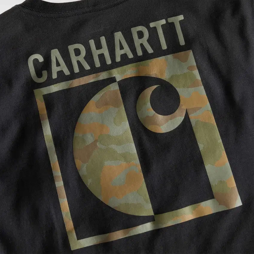 Herren-Hemd «Irvine» in Relaxed Fit mit Camo-Grafik