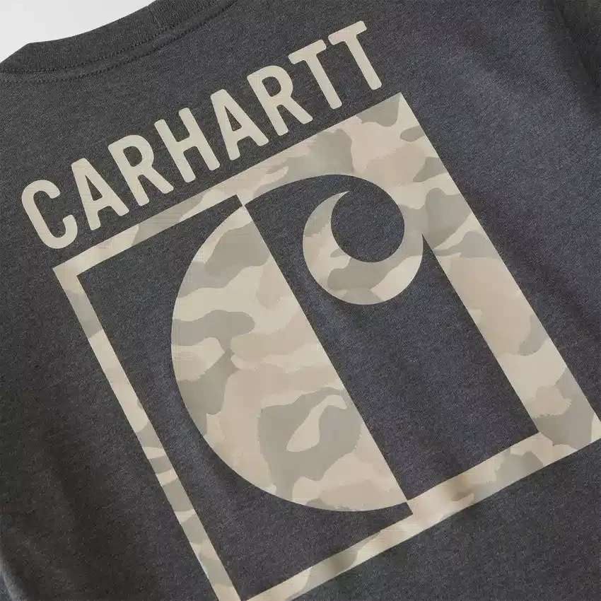 Herren-Hemd «Irvine» in Relaxed Fit mit Camo-Grafik