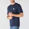 Herren-Hemd «Irvine» mit lockerem Schnitt und C-Logo
