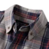 Herren-Hemd mit lockerer Passform, langen Armlingen und Twill-Karomuster – flammhemmende Hemden