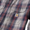 Herren-Hemd mit lockerer Passform, langen Armlingen und Twill-Karomuster – flammhemmende Hemden