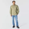 Herren-Hemd mit lockerer Passform, langen Armlingen und Twill-Karomuster – flammhemmende Hemden