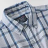 Herren-Hemd mit lockerer Passform, langen Armlingen und Twill-Karomuster – flammhemmende Hemden