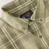 Herren-Hemd mit lockerer Passform, langen Armlingen und Twill-Karomuster – flammhemmende Hemden