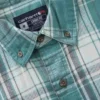 Herren-Hemd mit lockerer Passform, langen Armlingen und Twill-Karomuster – flammhemmende Hemden