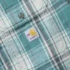 Herren-Hemd mit lockerer Passform, langen Armlingen und Twill-Karomuster – flammhemmende Hemden