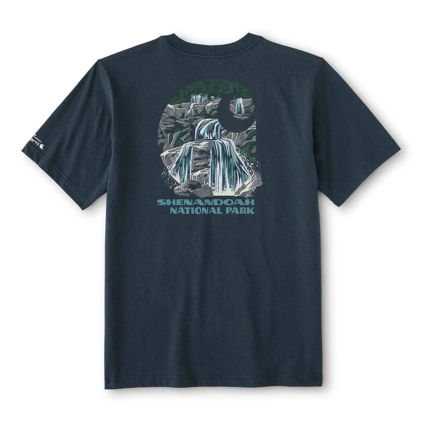Herren-Hemd mit Shenandoah-Nationalpark-Motiv