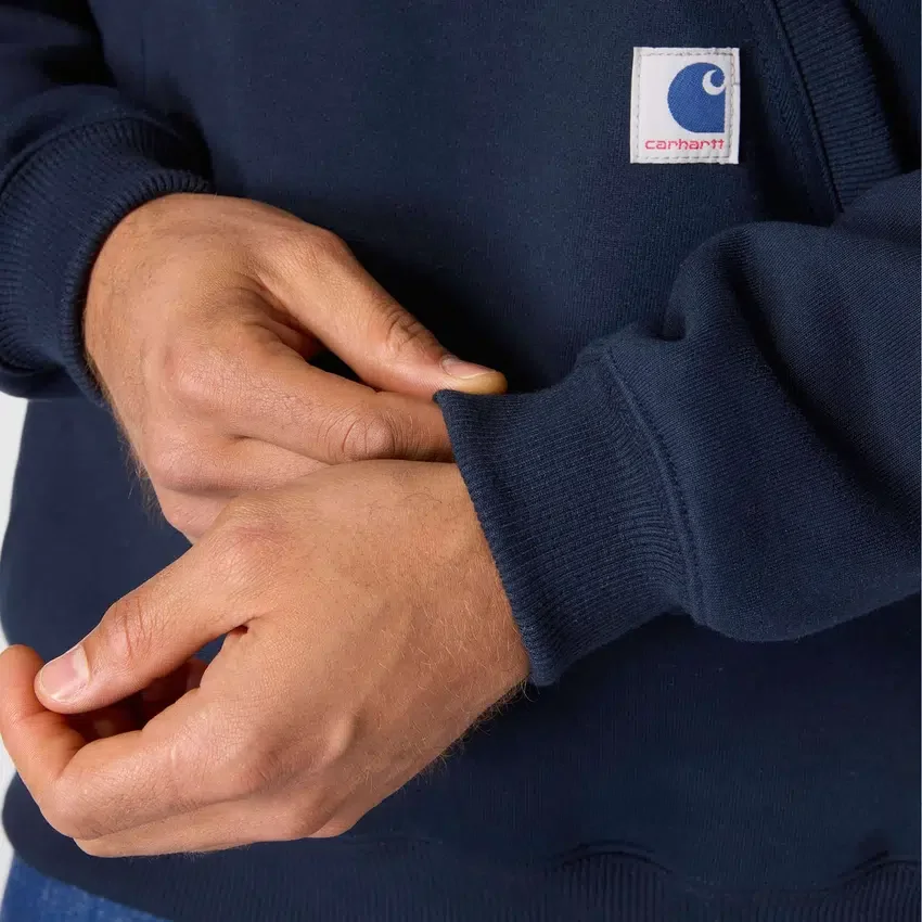 Herren-Hoodie aus schwerem Fleece der Crafted-Serie