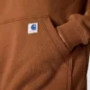 Herren-Hoodie aus schwerem Fleece der Crafted-Serie