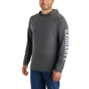 Herren-Hoodie «Force» in lockerer Passform mit feuchtigkeitsableitendem Logo