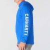 Herren-Hoodie «Force» in lockerer Passform mit feuchtigkeitsableitendem Logo