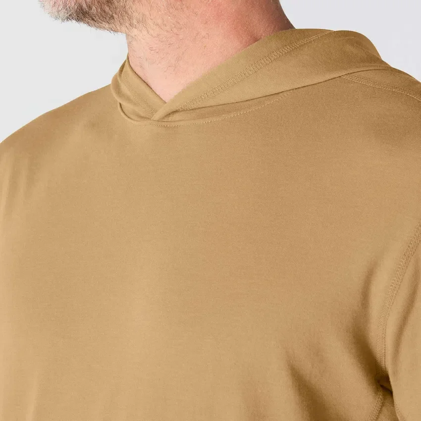 Herren-Hoodie «Force» in lockerer Passform mit feuchtigkeitsableitendem Logo