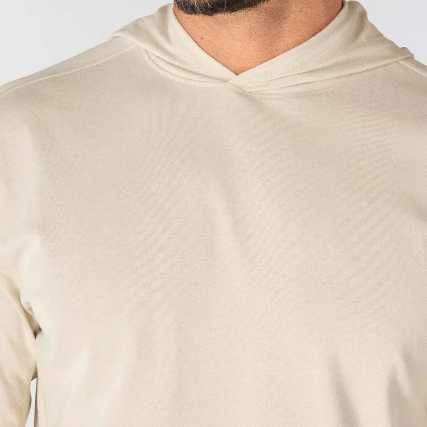 Herren-Hoodie «Force» in lockerer Passform mit feuchtigkeitsableitendem Logo