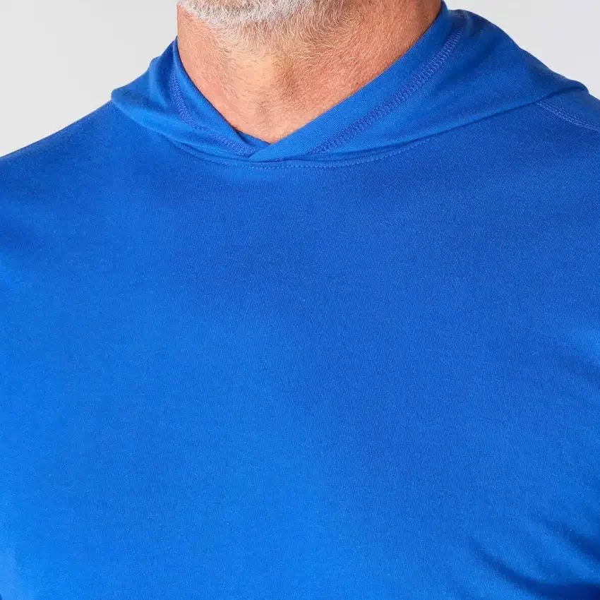 Herren-Hoodie «Force» in lockerer Passform mit feuchtigkeitsableitendem Logo