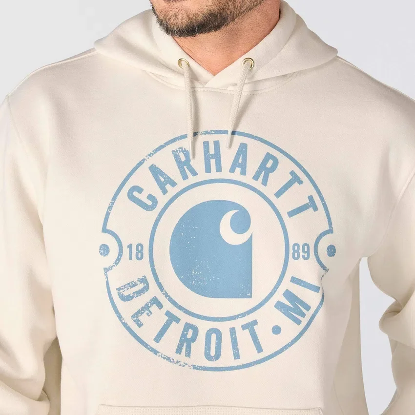 Herren-Hoodie «Marquette Detroit» mit Grafik