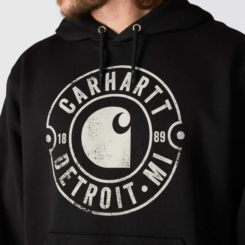 Herren-Hoodie «Marquette Detroit» mit Grafik