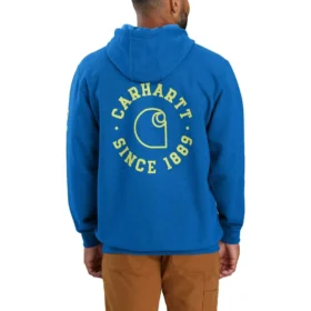 Herren-Hoodie mit Grafikprint, lockerer Passform und mittlerem Gewicht – 1889 Rain Defender Hoodies
