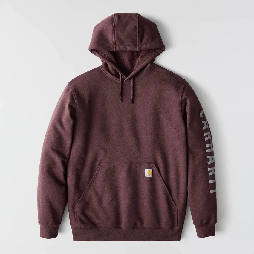 Herren-Hoodie mit Logo-Grafik, lockere Passform, mittleres Gewicht – Rain Defender Hoodies