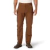 Herren-Hose aus der Crafted-Serie, lockere Passform, gerades Bein, Entenstoff, mit doppelten Knieverstärkungen, Zimmermannshose