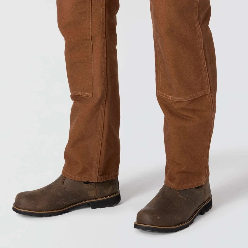 Herren-Hose aus der Crafted-Serie, lockere Passform, gerades Bein, Entenstoff, mit doppelten Knieverstärkungen, Zimmermannshose