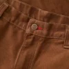 Herren-Hose aus der Crafted-Serie, lockere Passform, gerades Bein, Entenstoff, mit doppelten Knieverstärkungen, Zimmermannshose
