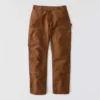 Herren-Hose aus der Crafted-Serie, lockere Passform, gerades Bein, Entenstoff, mit doppelten Knieverstärkungen, Zimmermannshose