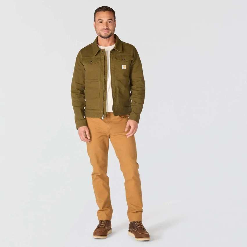 Herren-Jacke «Rugged Flex Relaxed Fit» aus Duck Canvas im Berwick-Stil