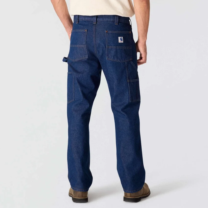 Herren-Jeans aus der Crafted-Serie, lockere Passform, gerades Bein, mit doppelten Knieverstärkungen