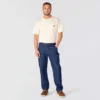 Herren-Jeans aus der Crafted-Serie, lockere Passform, gerades Bein, mit doppelten Knieverstärkungen