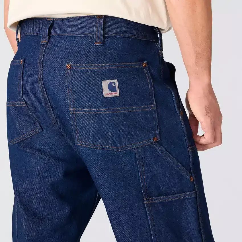 Herren-Jeans aus der Crafted-Serie, lockere Passform, gerades Bein, mit doppelten Knieverstärkungen