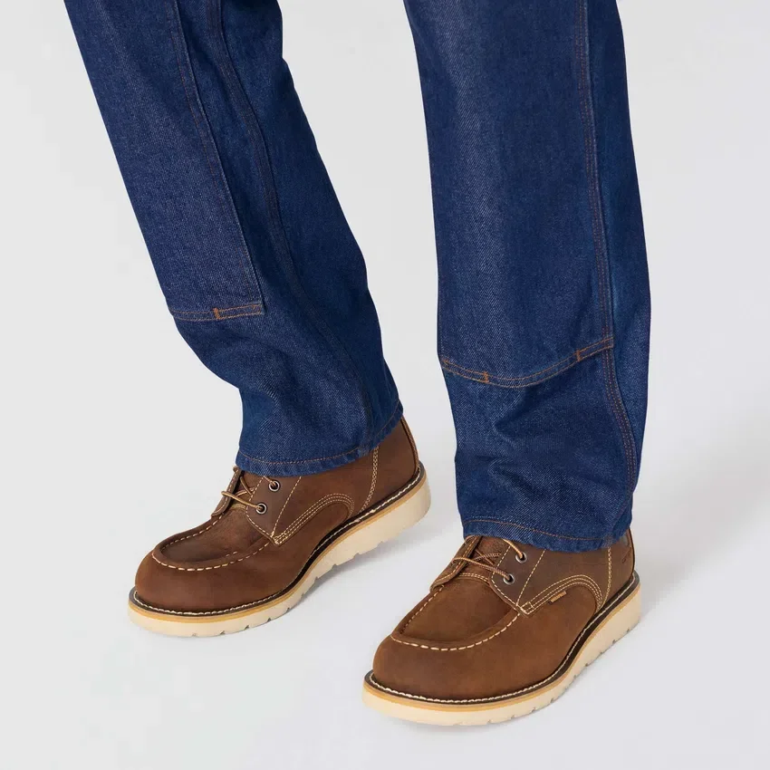 Herren-Jeans aus der Crafted-Serie, lockere Passform, gerades Bein, mit doppelten Knieverstärkungen