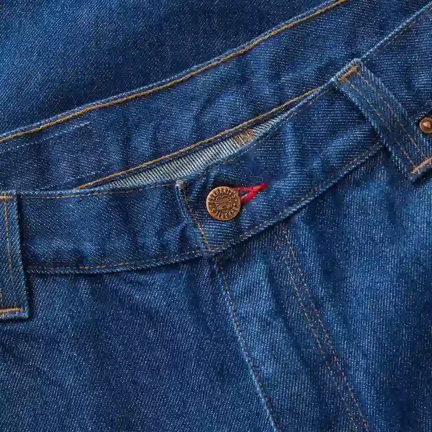Herren-Jeans aus der Crafted-Serie, lockere Passform, gerades Bein, mit doppelten Knieverstärkungen