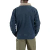Herren-Jeansjacke mit Sherpa-Futter und lockerer Passform