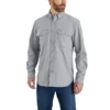Herren-Langarmhemd «Force Sun Defender™» aus Chambray in lockerer Passform – Sonnenschutz-Hemden
